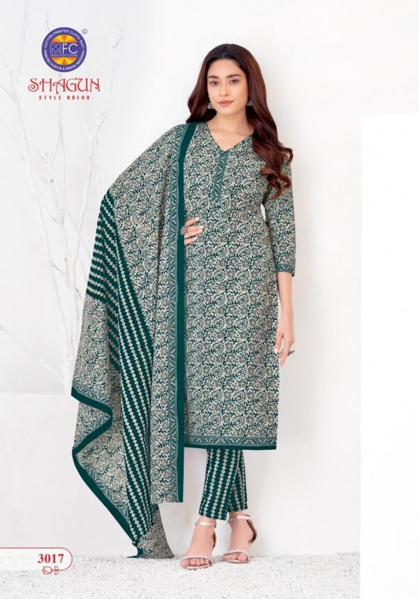 Mfc Shagun Vol 30 Lawn Cotton Dress Marerial Collection